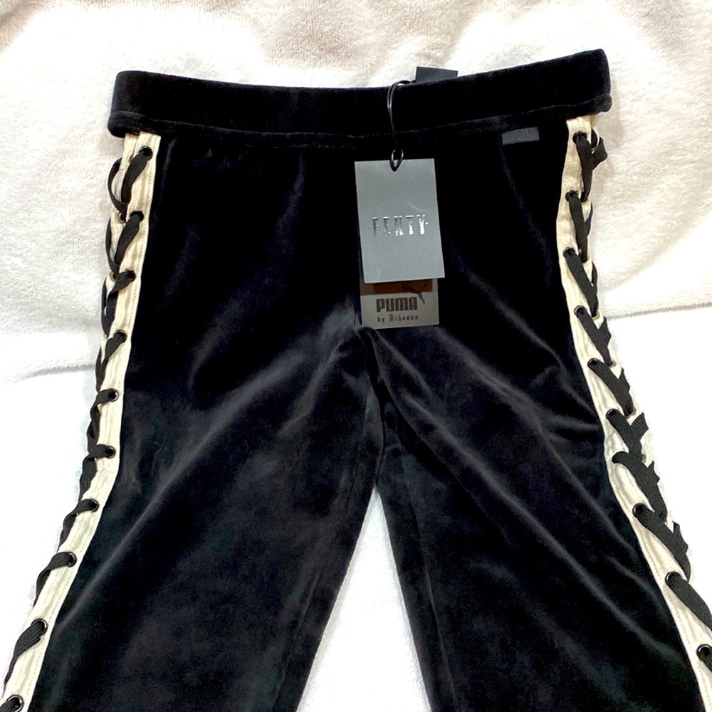 Rihanna Fenty Limited Edition Velour Lacing Pants